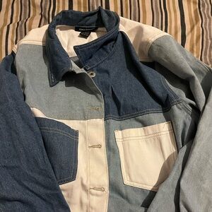 Blue Jean Checker Jacket